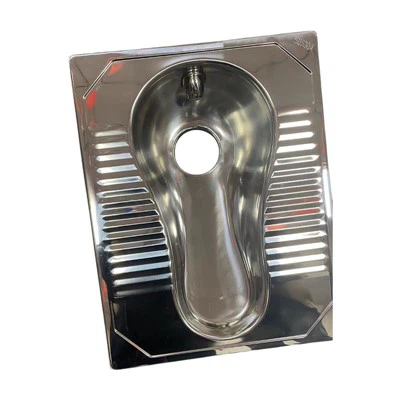 Rozsdamentes acél guggoló edények